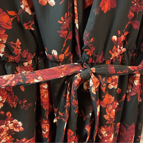 Stella & Julie Dress Black, Red, & White Size 18W - Picture 5 of 8